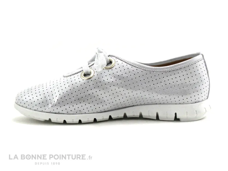 Achat chaussures Com un Point Femme Chaussure aérée, vente Com un Point SHEROR Argent - Chaussure basse Femme