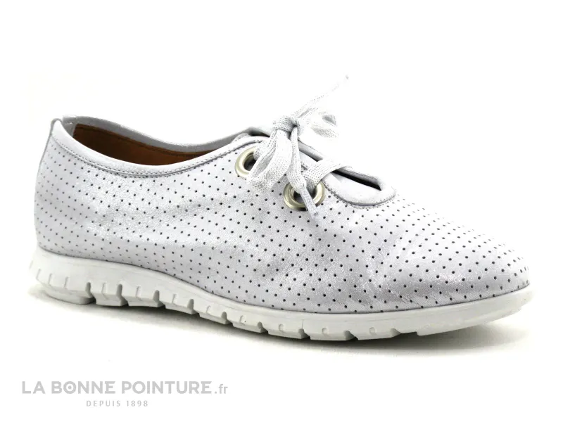 Achat chaussures Com un Point Femme Chaussure aérée, vente Com un Point SHEROR Argent - Chaussure basse Femme