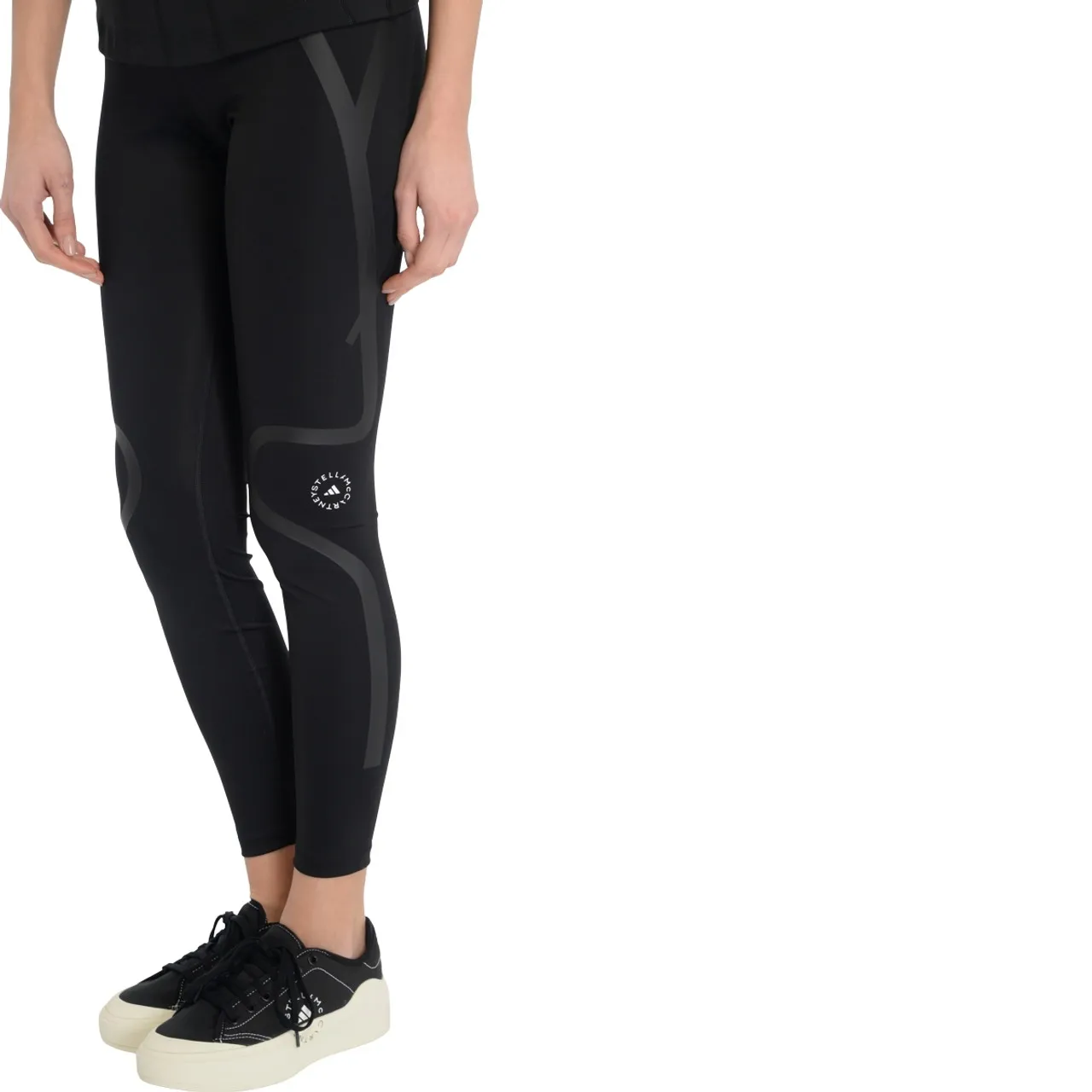 Adidas by Stella McCartney Leggings de course TruePace noir