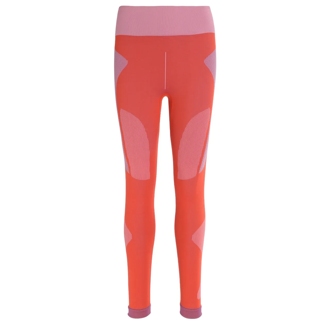 Adidas by Stella McCartney Leggings TrueStrength Yoga Knit rose et orange 