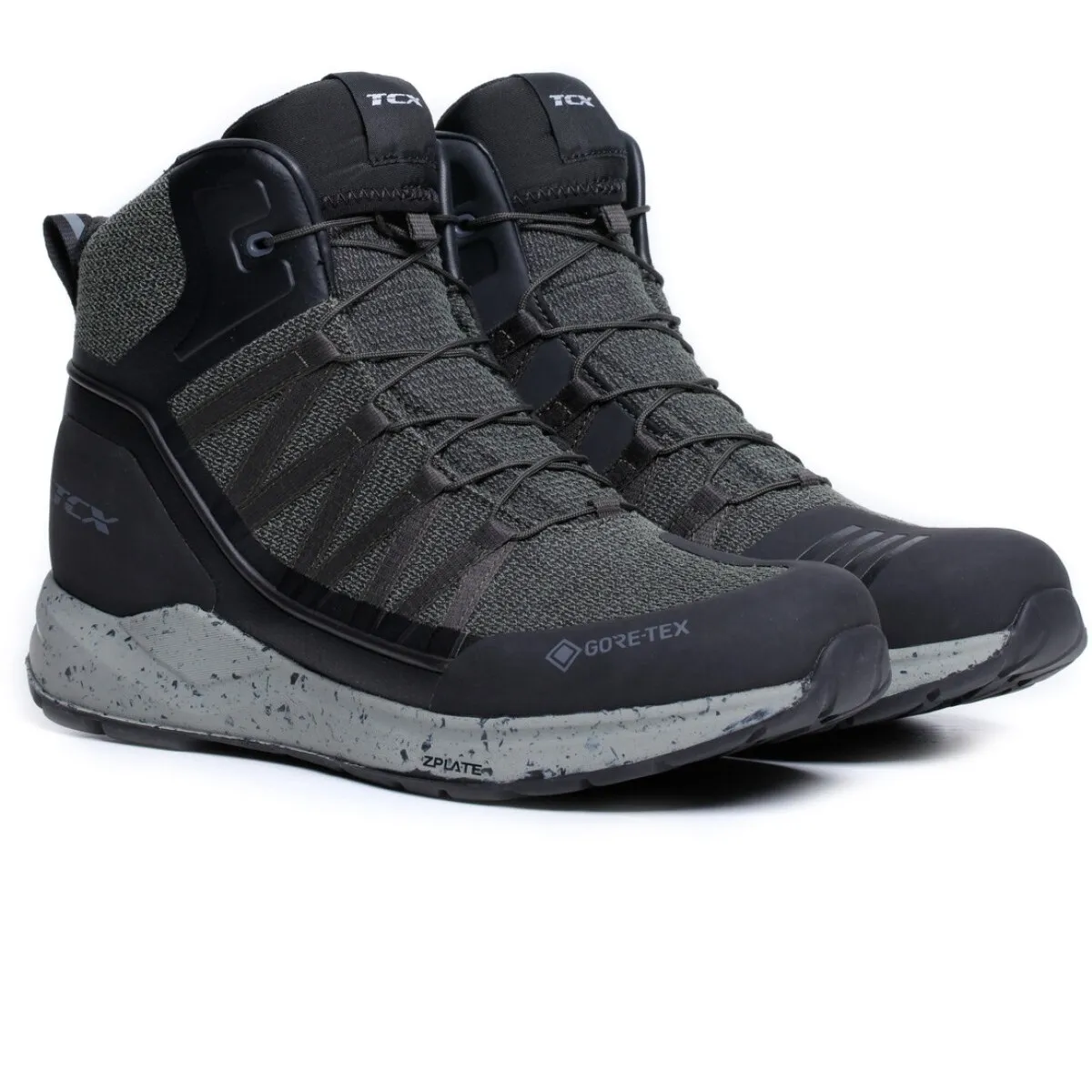 Baskets TCX Speedtrek Gore Tex® Vert Gris - Baskets
