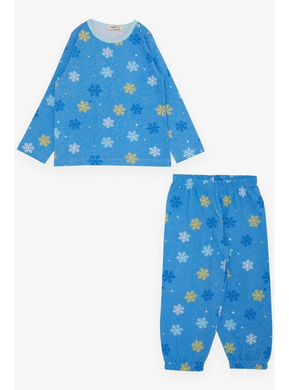 Blue - 250gr - Girls` Pyjamas