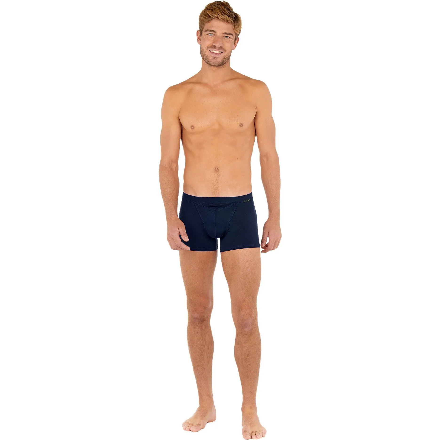 Boxer comfort HO1 Tencel Soft - navy - HOM : vente shorty boxers ho...