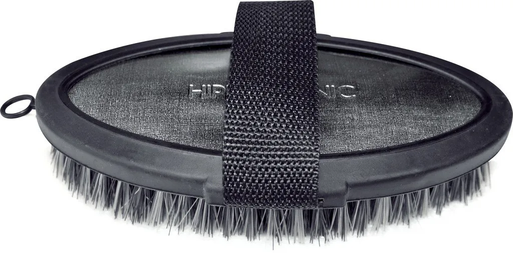 Brosse douce Cheval Hippo-Tonic Glossy - Matériel d'Equitation