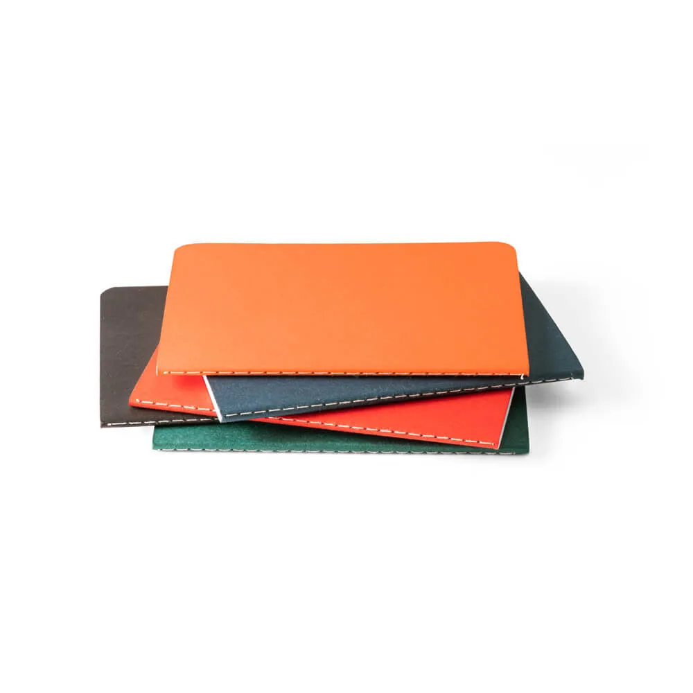 Carnet A7 en carton et papier recyclé - Cousue - RAYSSE - Vertlapub