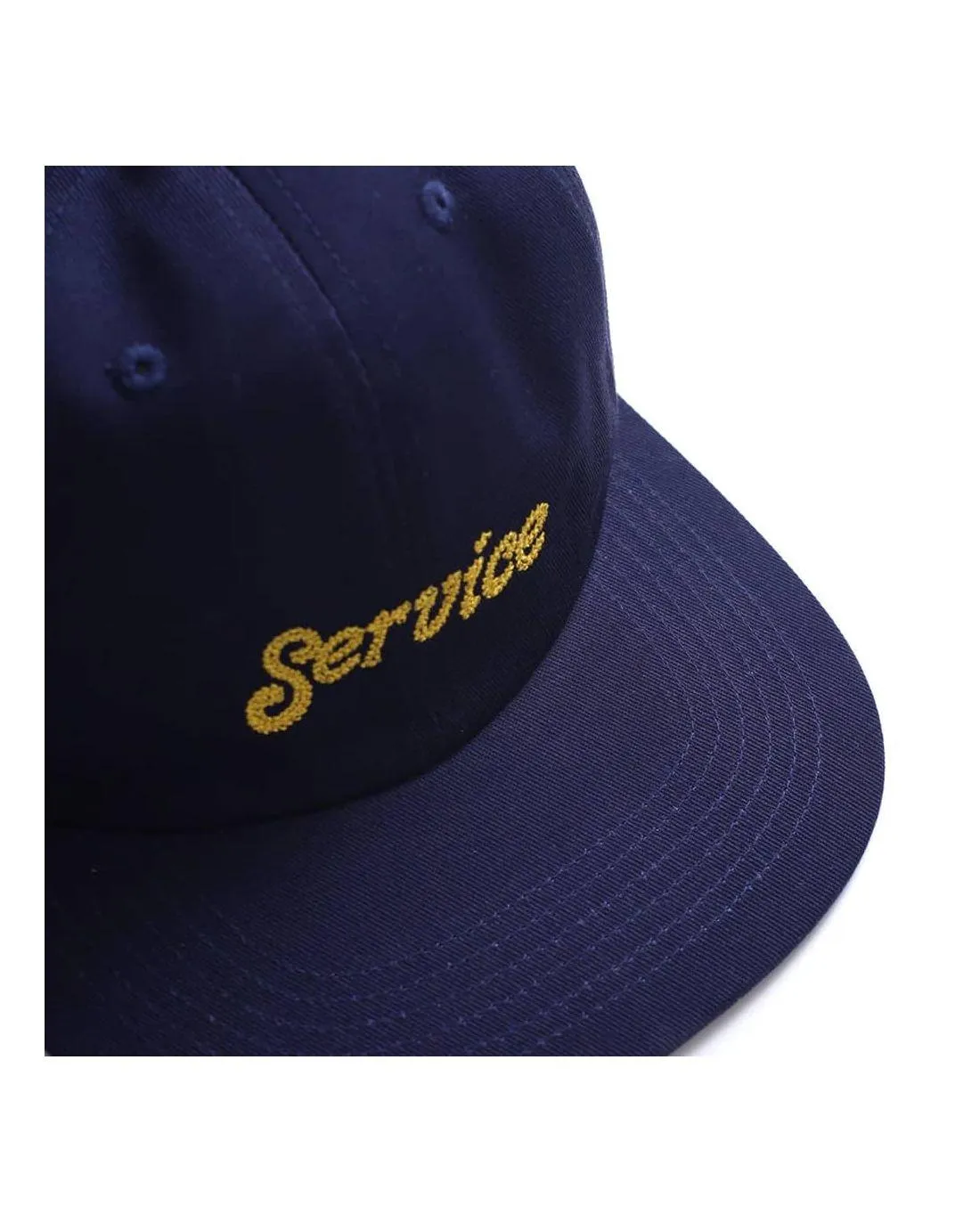 CASQUETTE CHAIN STITCH NAVY - Service Works  | Chez Maman Rouen