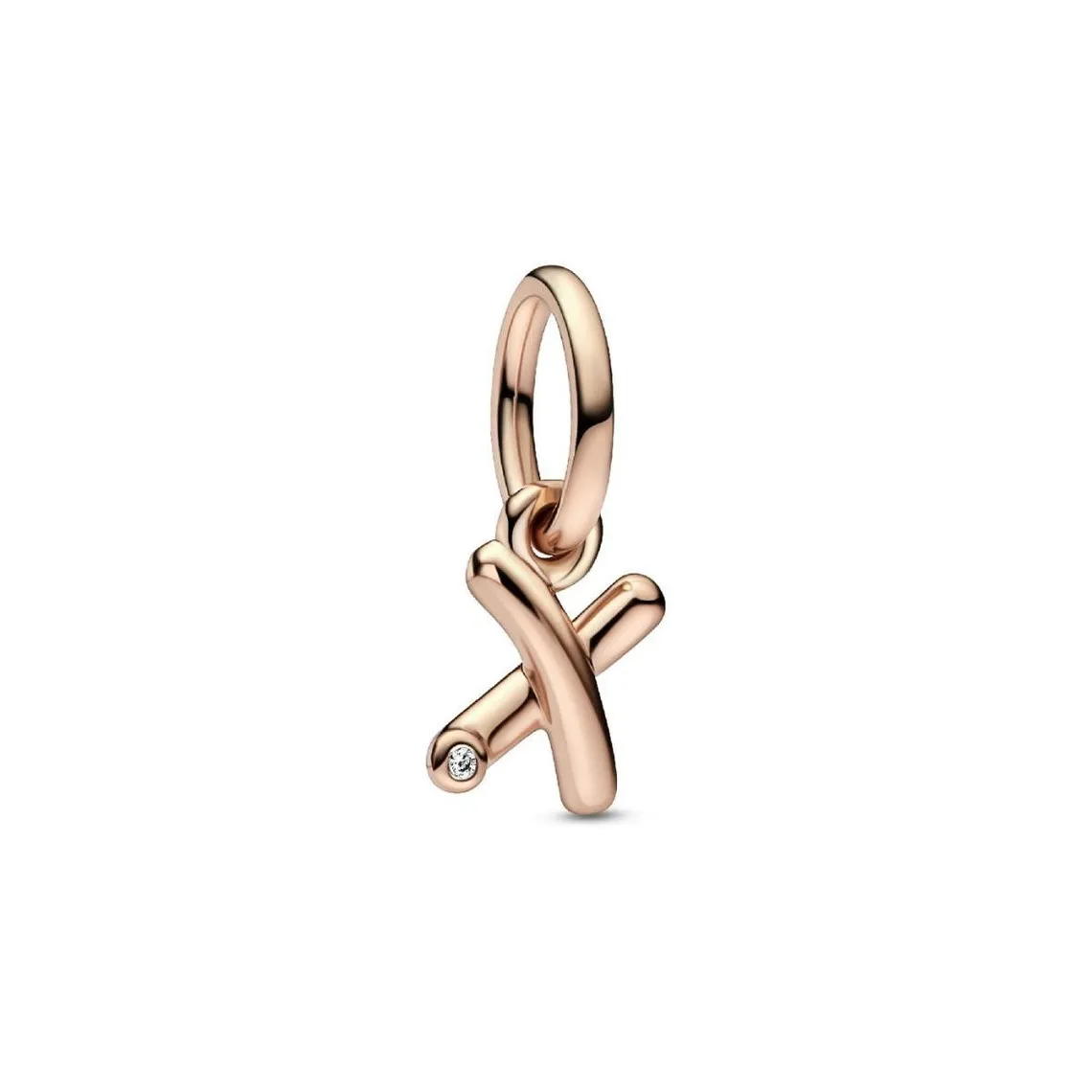 Charm Pendant Alphabet Lettre x Manuscrite  | 3 Suisses
