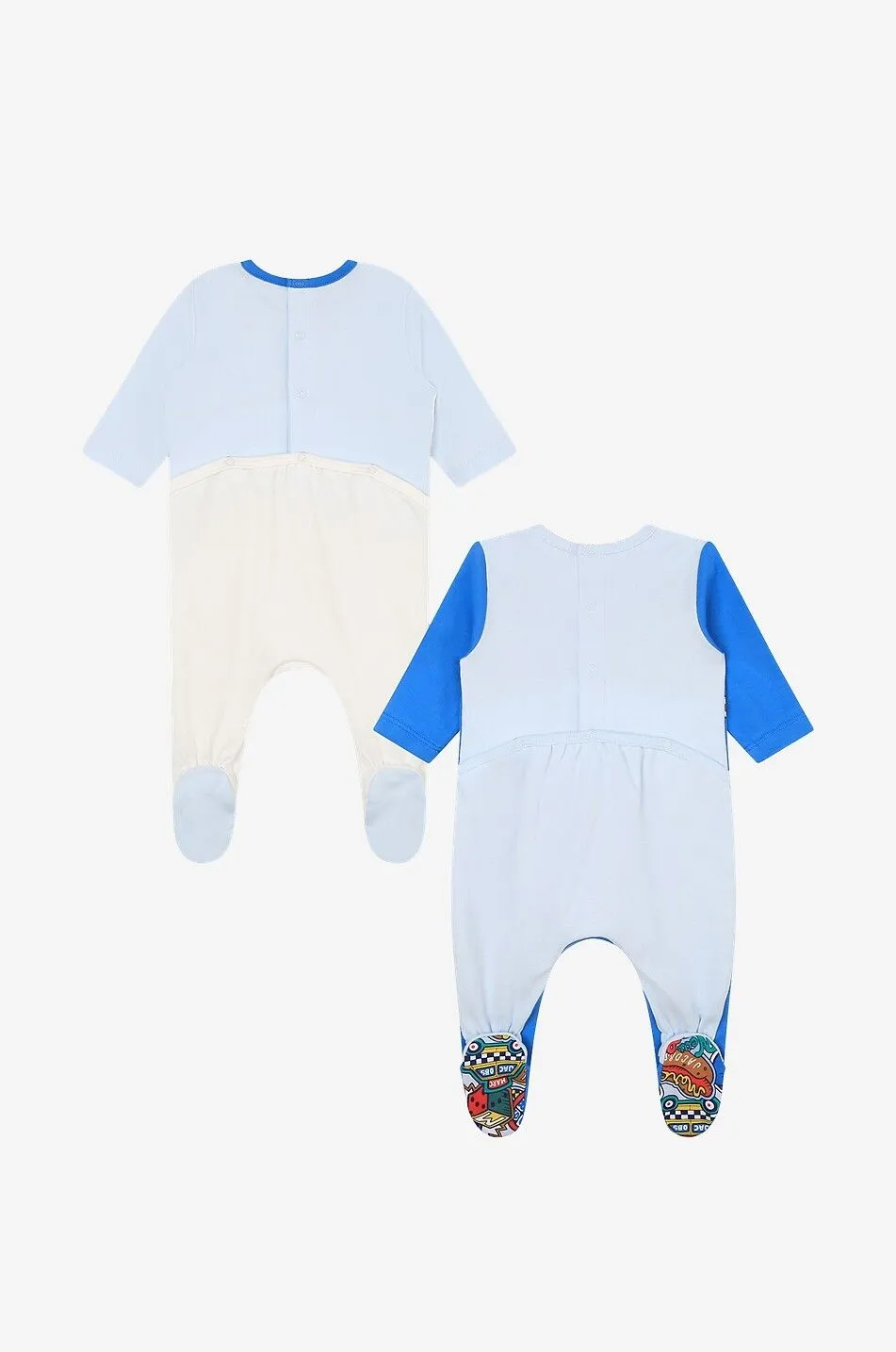 Coffret de deux pyjamas en coton bébé