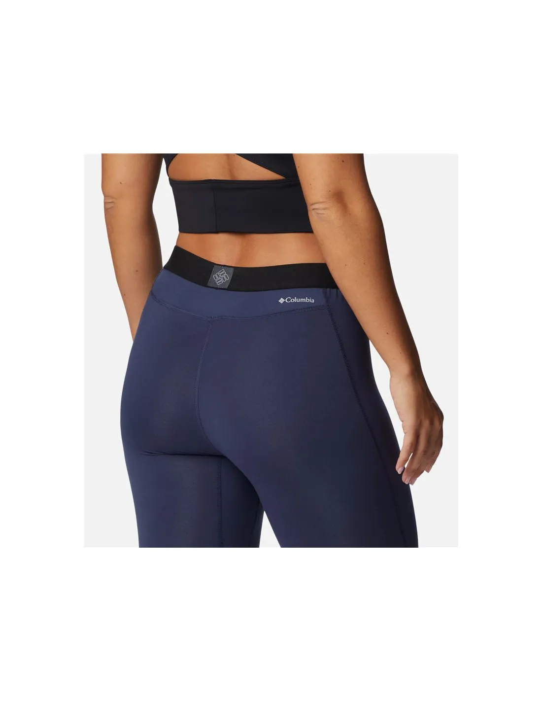 Columbia Midweight Stretch Tight Blue Leggings de montagne pour femmes