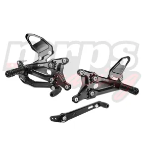 Commandes reculées Bonamici Racing Triumph Speed Triple 1200 RR 2022-24 (standard+inversées)