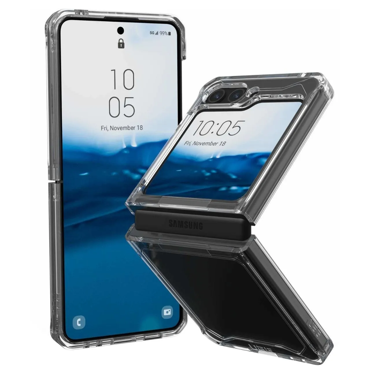 Coque UAG Plyo Series pour Samsung Galaxy Z Flip5 Ice