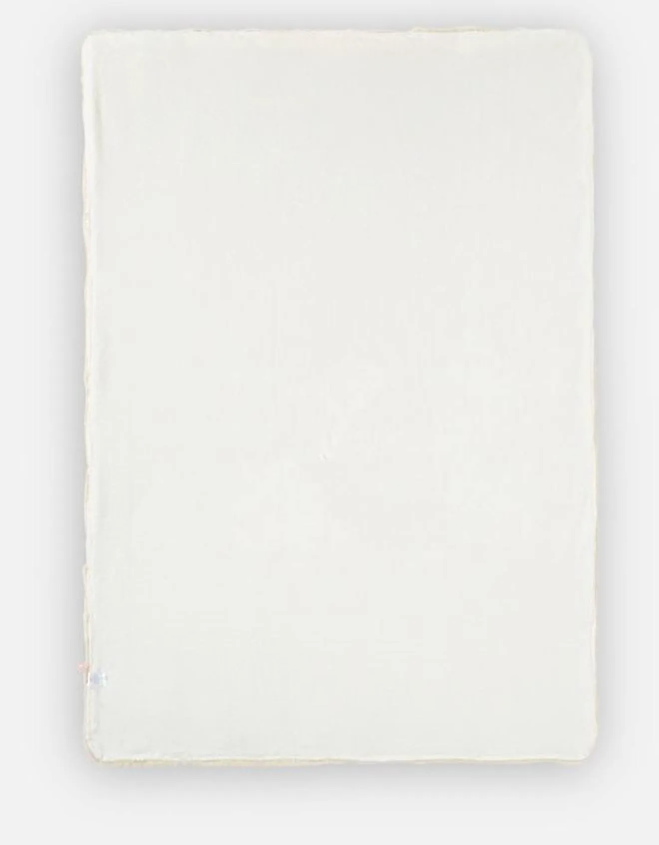 Couverture 140 x 200 cm en fausse fourrure blanc - Noukies