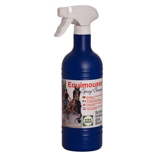 Equimousse Stassek - Shampoing spray moussant cheval - Equestra