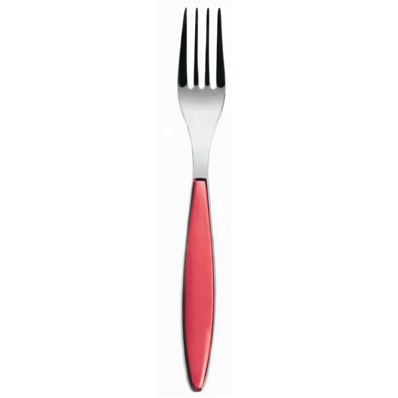 Fourchette Guzzini Feeling rouge