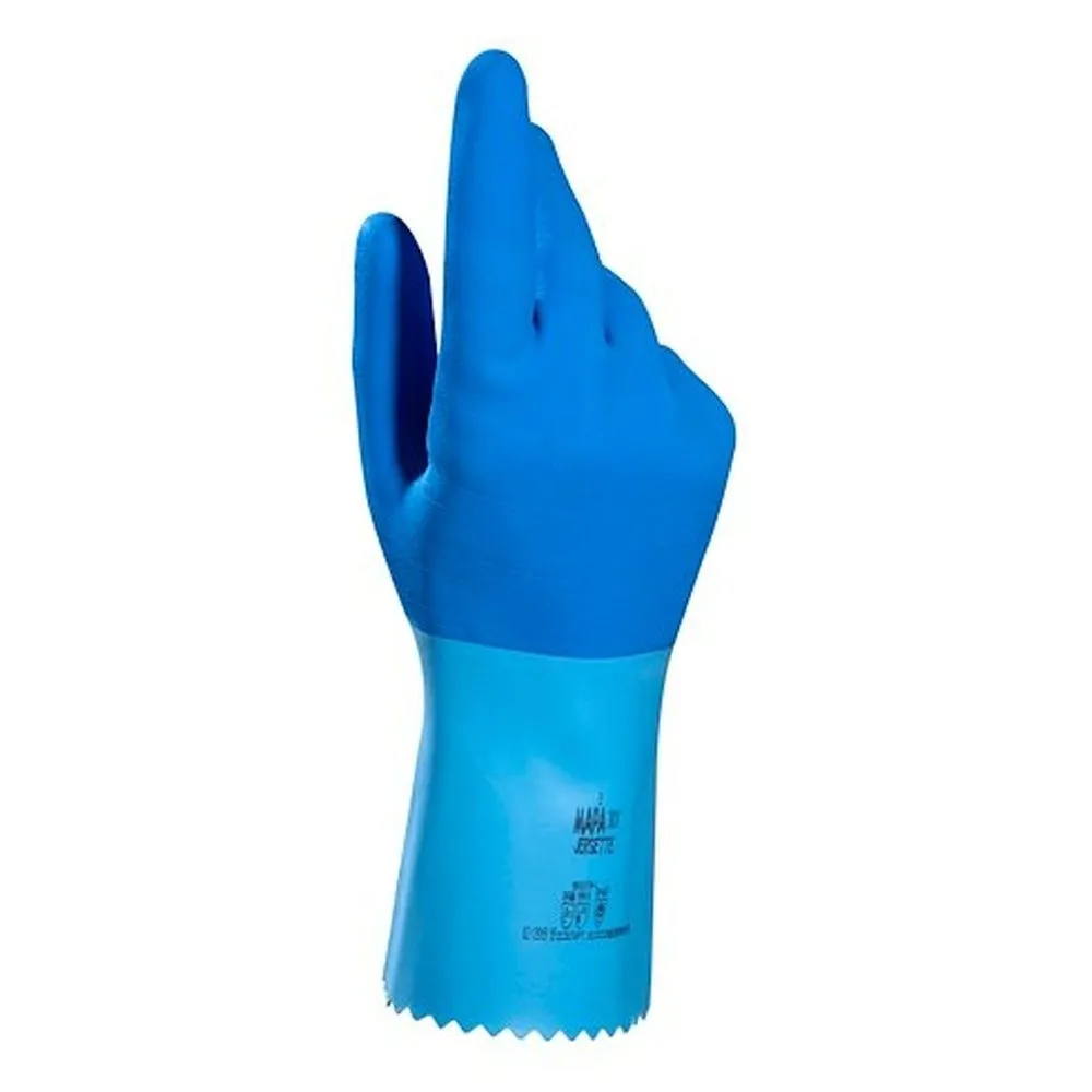 Gants mapa jersette granite bleu taille 7