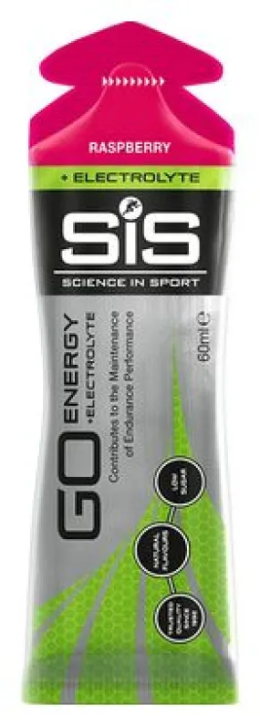 Gel Energétique SIS Go Électrolyte Framboise 60ml