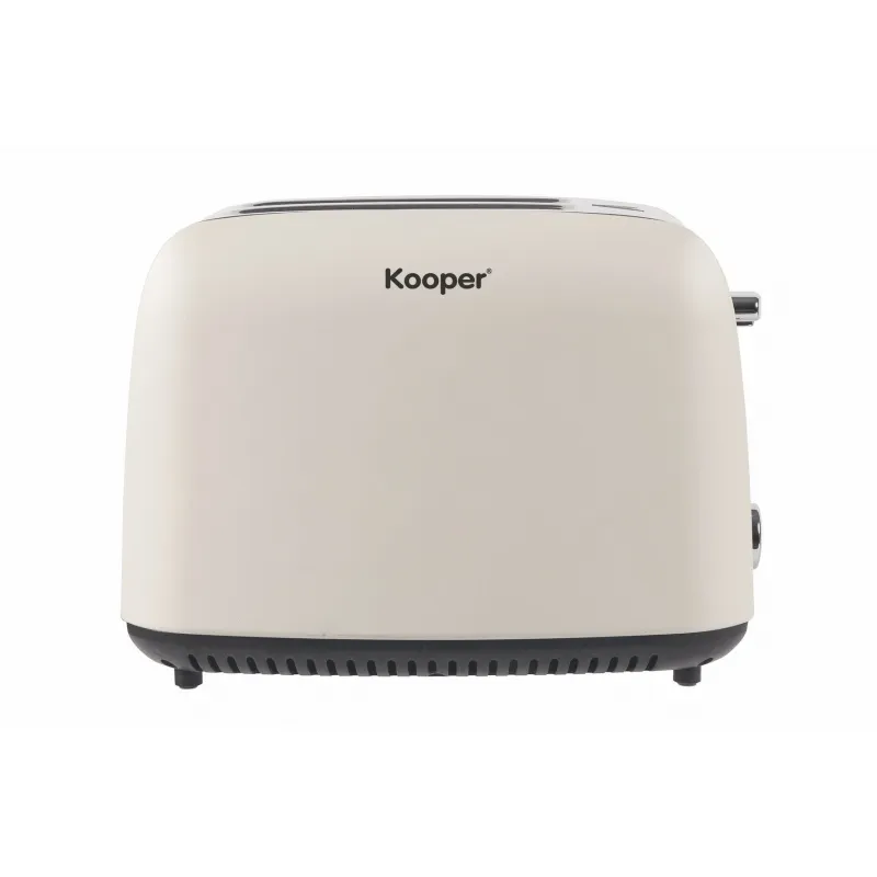 Grille-pain électrique 900W Ivoire 7 modes de travail Fonctions décongelation et réchauffage KOOPER