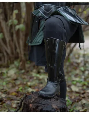 Grèves médiévales modèle Katharina, finition foncée ⚔️ Tienda Medieval - ⚔️ Boutique-Epees