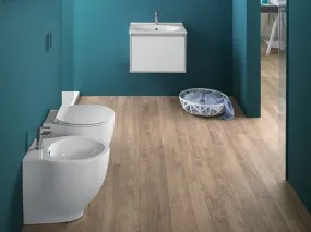 Hatria Le Fiabe 50 sanitaires au sol, WC, bidet et abattant soft-close 