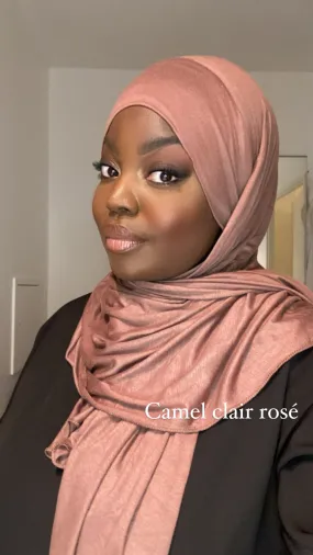 Hijab à enfiler jersey viscose_Bonnet Rond