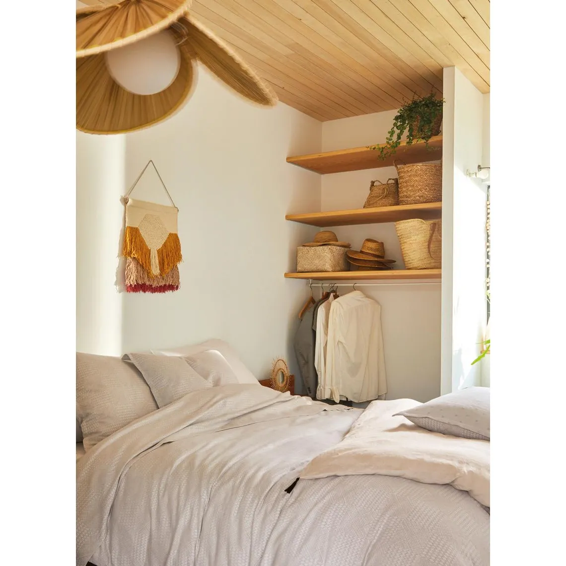 Housse de couette Crème GRAMINES | 3 Suisses