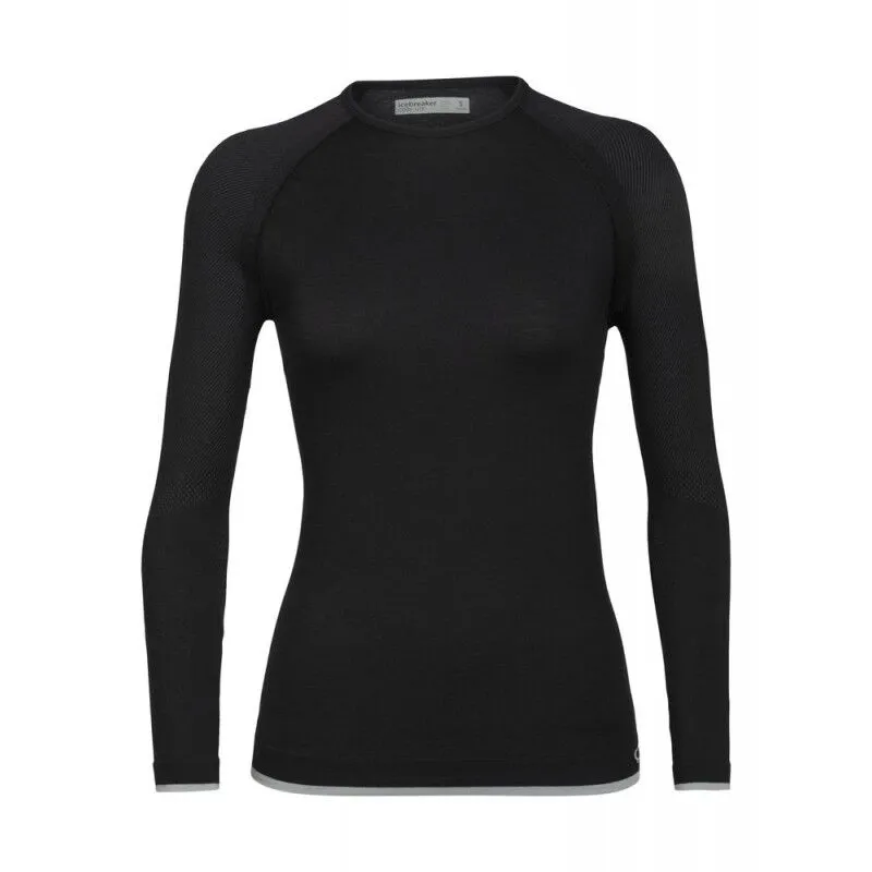 Icebreaker Wmns 200 Zone Seamless LS Crewe - Sous-vêtement mérinos femme I Hardloop | Hardloop