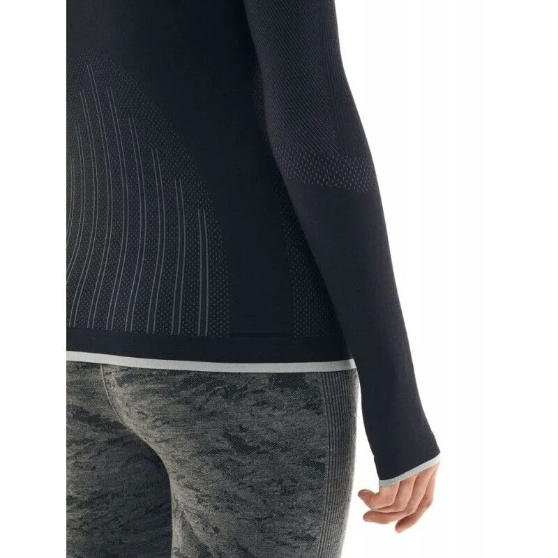 Icebreaker Wmns 200 Zone Seamless LS Crewe - Sous-vêtement mérinos femme I Hardloop | Hardloop