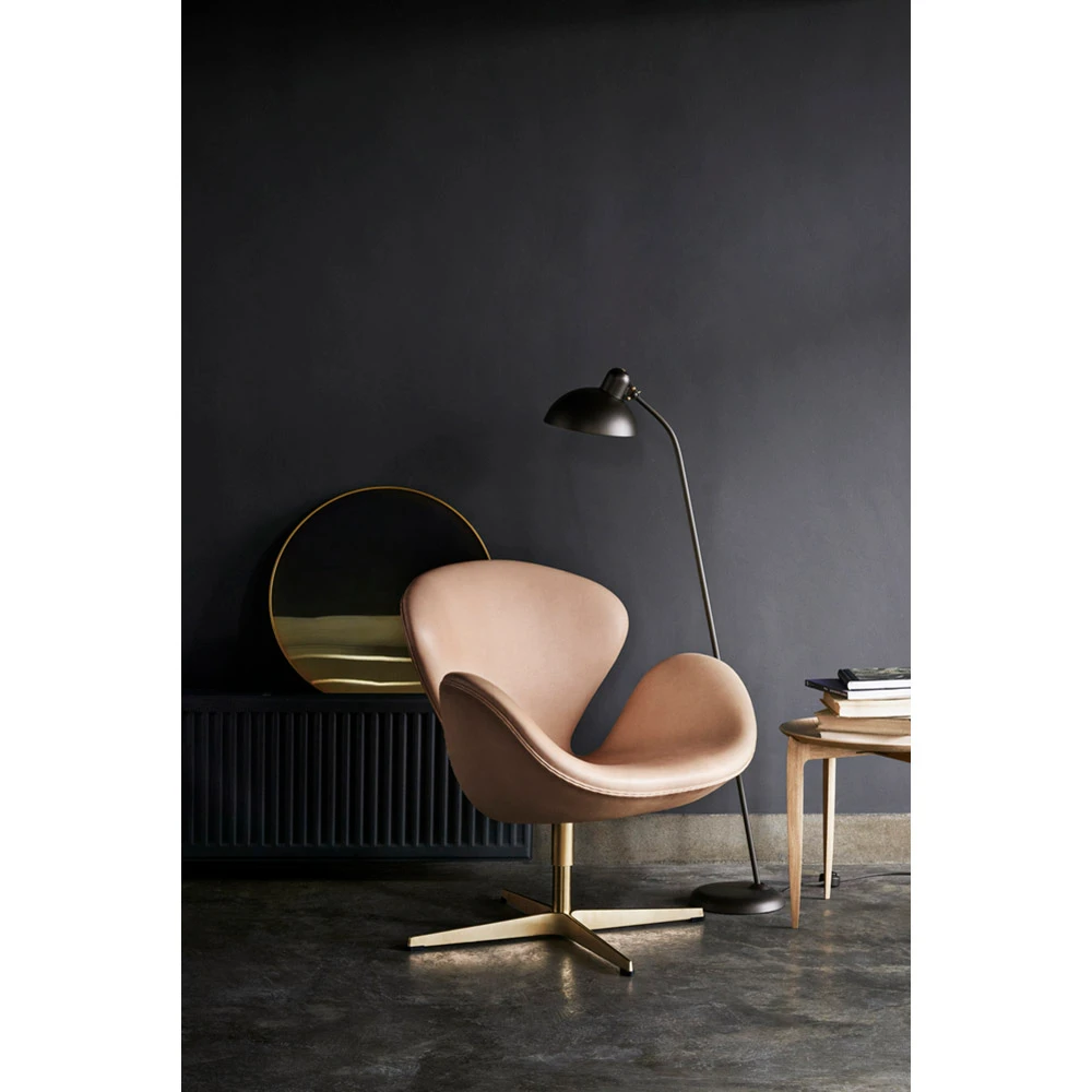 KAISER idell™ 6556-F Lampadaire Mat Noir - Fritz Hansen