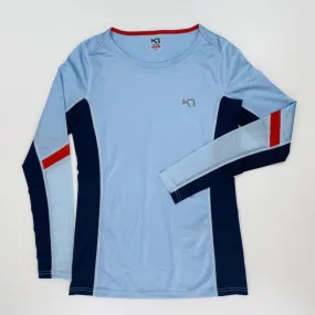 Kari Traa Mathea Ls - Seconde main Sous-vêtement technique femme - Bleu - M | Hardloop