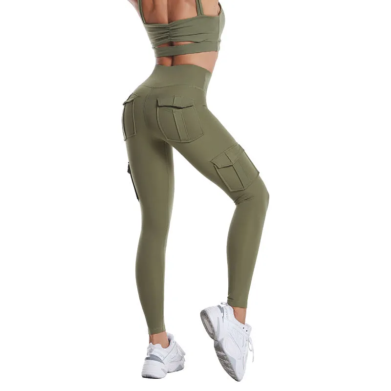 Lailani - Leggings cargo tendance