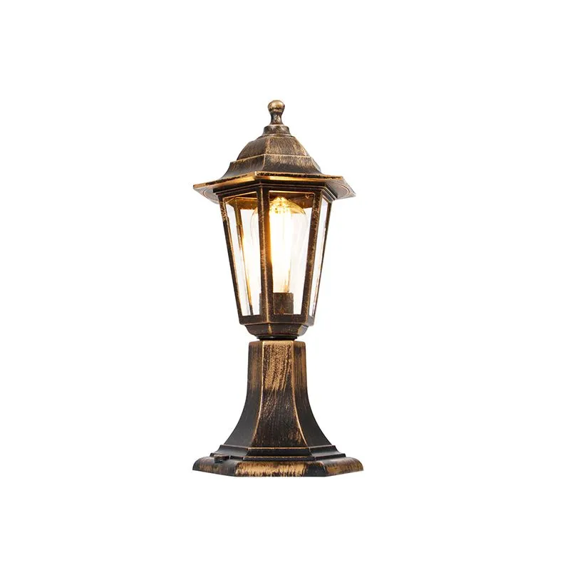 Lampe d'extérieur laiton antique IP44 - New Haven