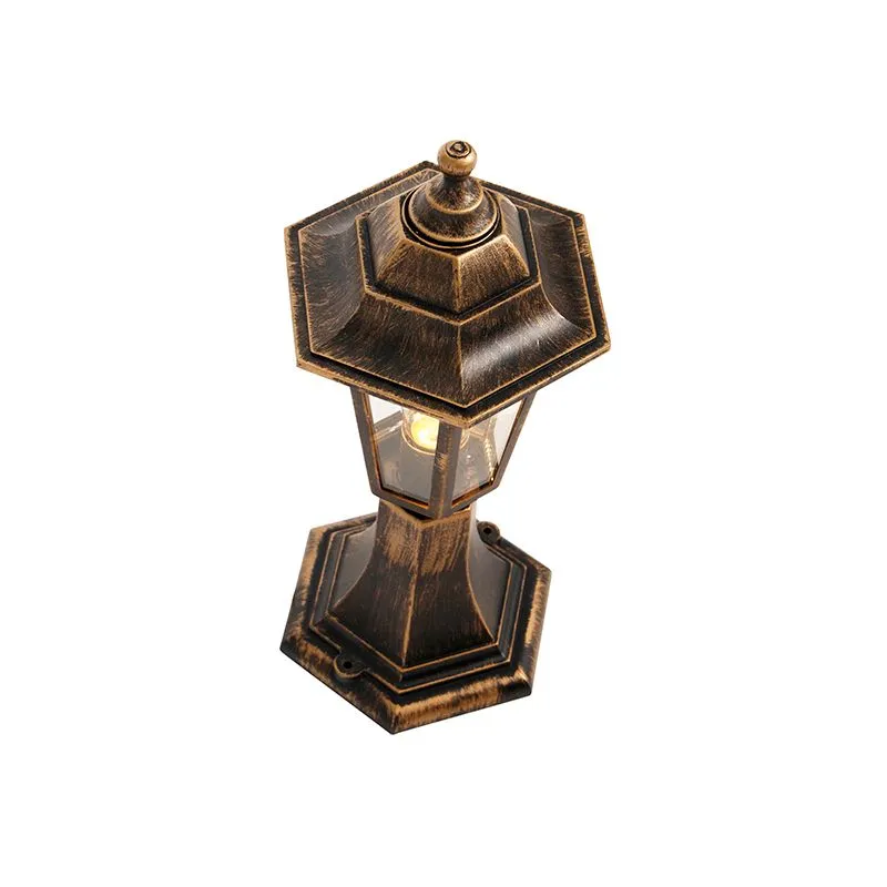 Lampe d'extérieur laiton antique IP44 - New Haven