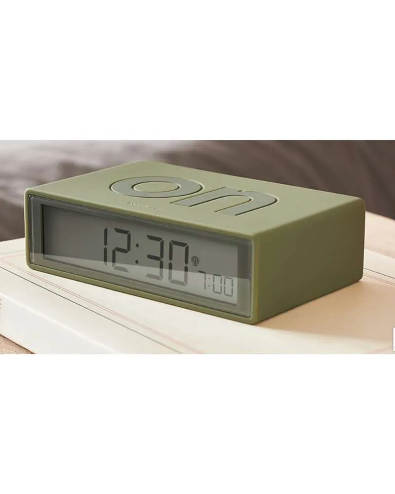 Le Réveil LCD réversible radio-contrôlé FLIP + - LEXON®