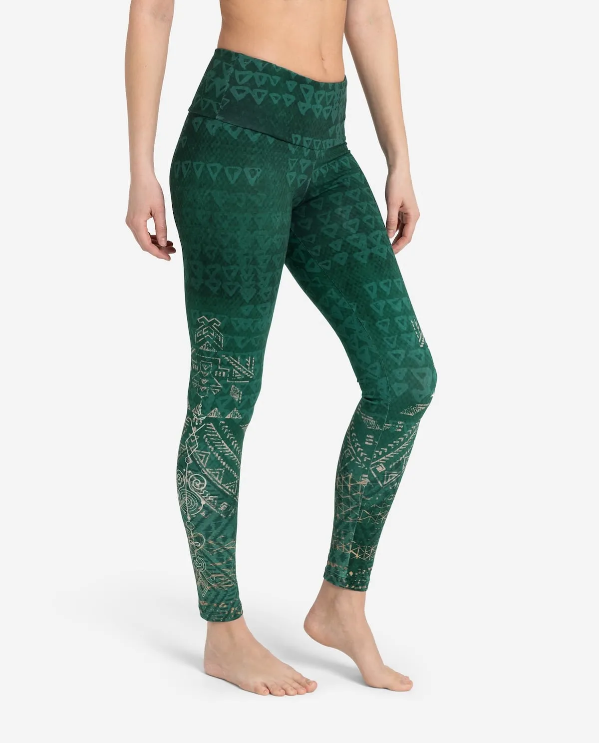 Leggings Buddhi Smaragd ⋆ Bella Green ⋆ Nachhaltige Mode