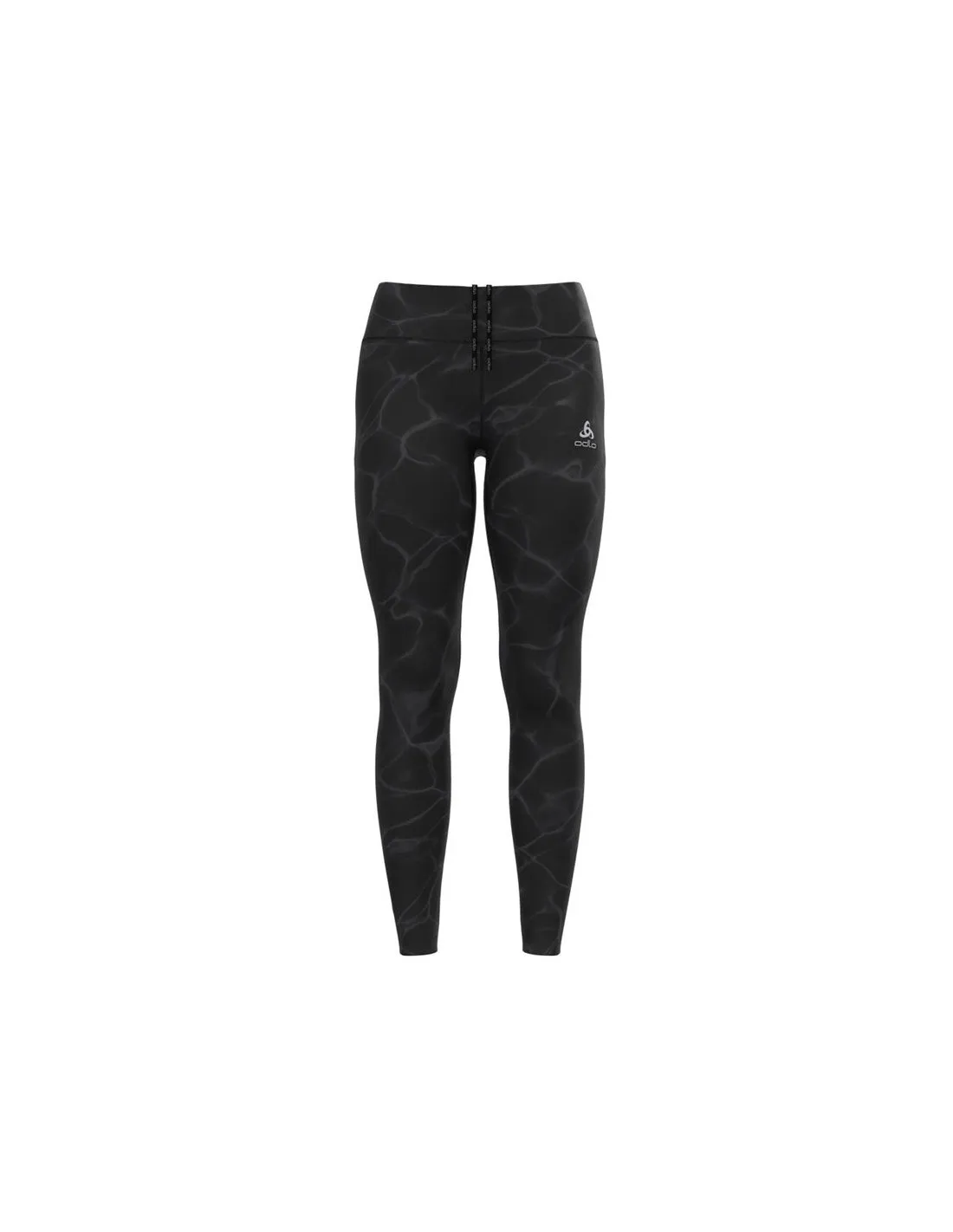 Leggings by Trail Odlo Zeroweight Print Femme Noir