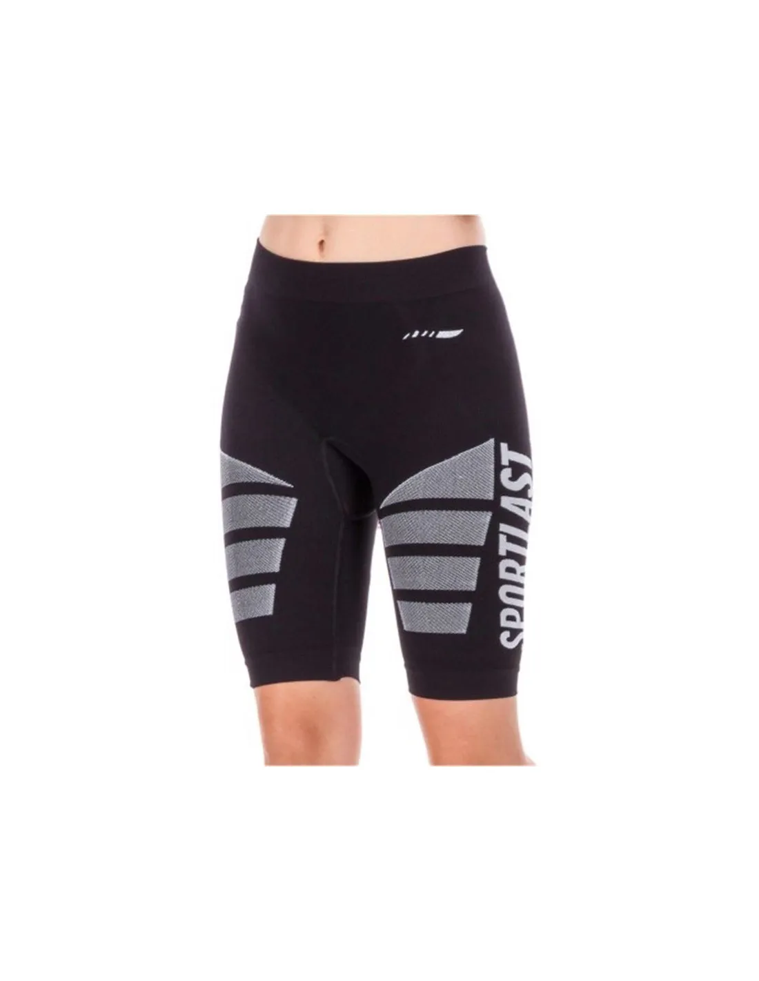 Leggings de running Medilast Short de compression Gris