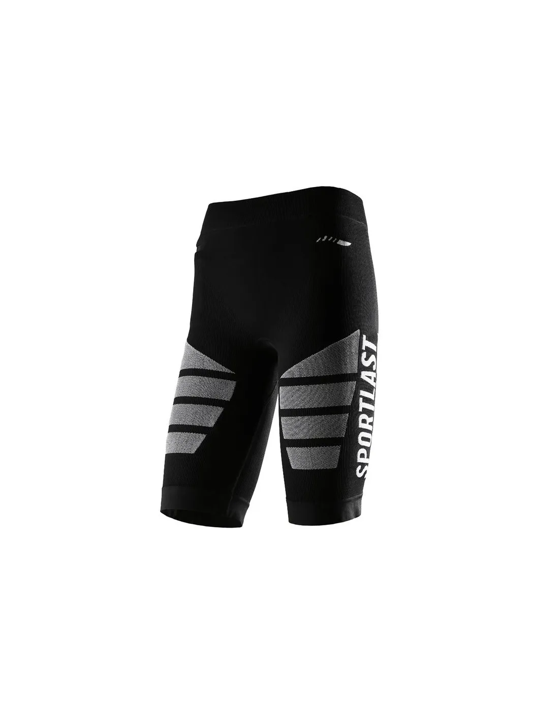 Leggings de running Medilast Short de compression Gris