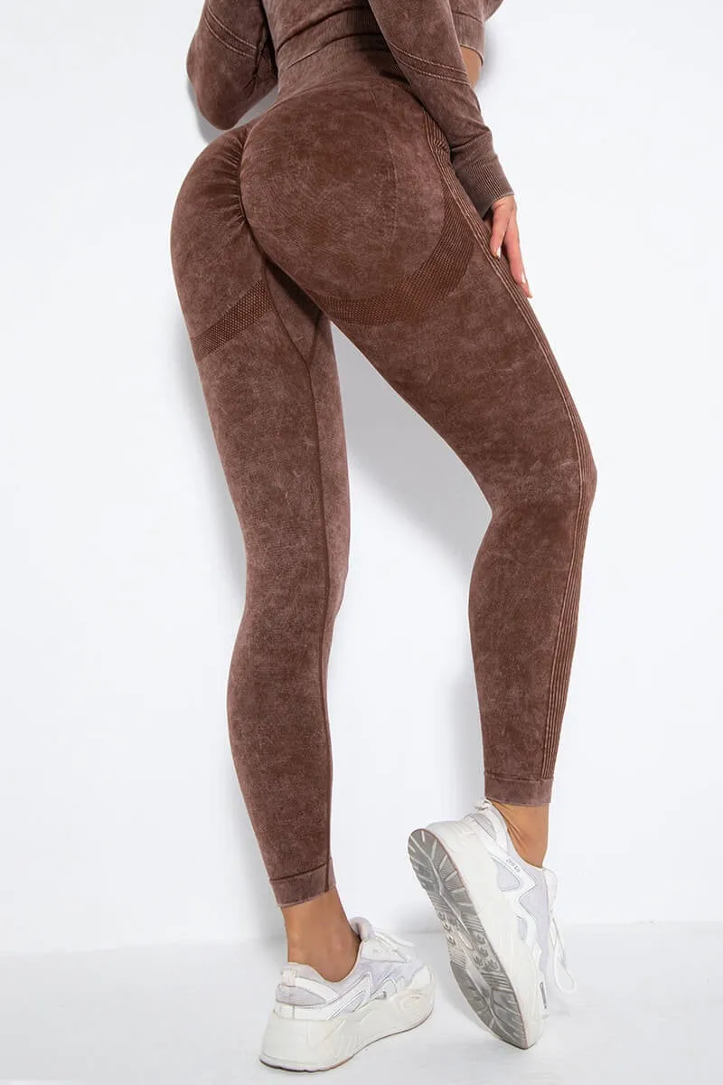 Leggings en plumes sans coutures pour un confort optimal