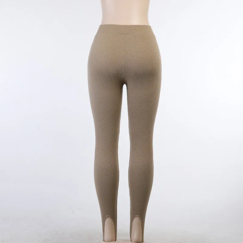 Leggings en tricot pour femmes