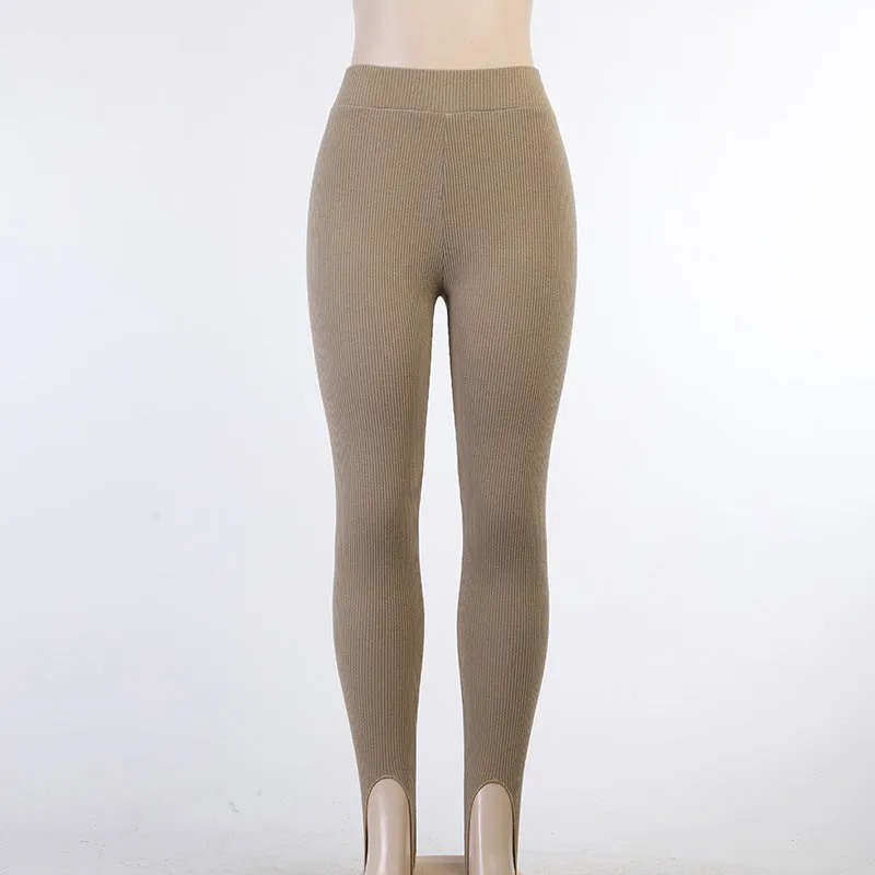 Leggings en tricot pour femmes