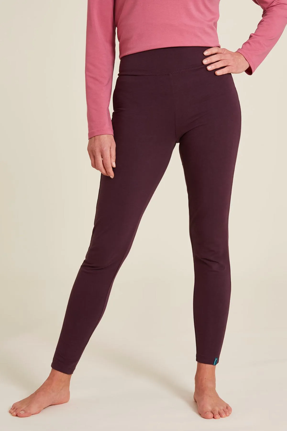 Leggings Fair Plum ⋆ Bella Green ⋆ Nachhaltige Mode