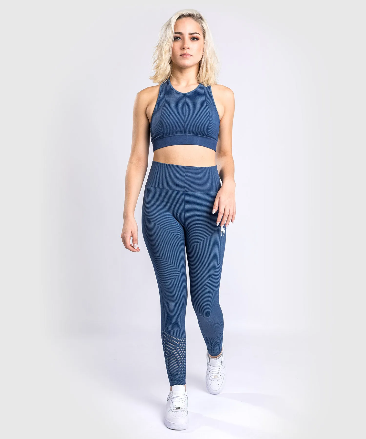 Leggings Venum Sparring Seamless 7/8 - Bleu Canard