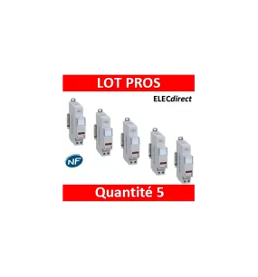 Legrand - Voyant rouge 250V - LED - 412927x5