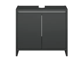 LIVARNO home Meuble sous-vasque Oslo, 60 x 55 x 28 cm, anthracite