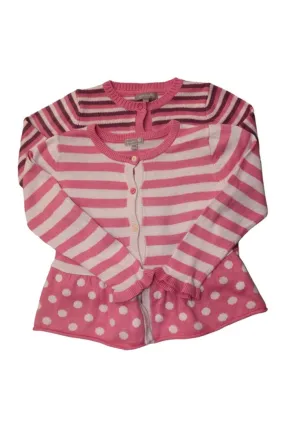 Lot 2 cardigans gilets rayés - Grain de blé - #KHE000166 - Grain de Blé - Prématuré  | Beebs