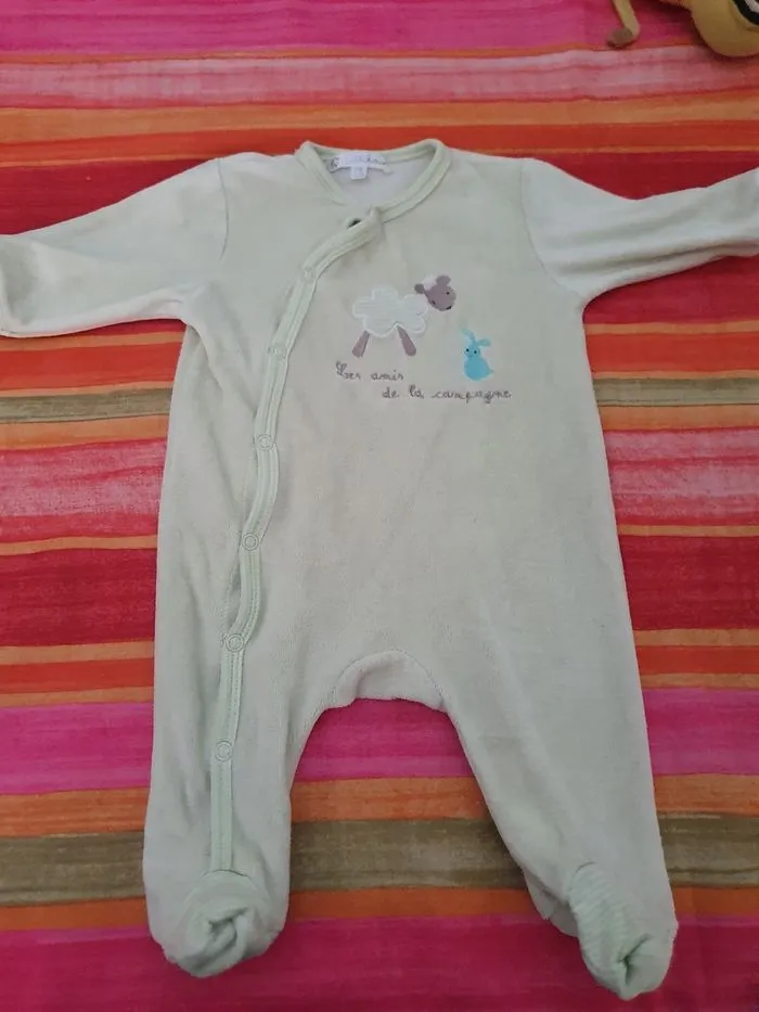 Lot 6 pyjamas 3 mois - La Redoute - 3 mois  | Beebs