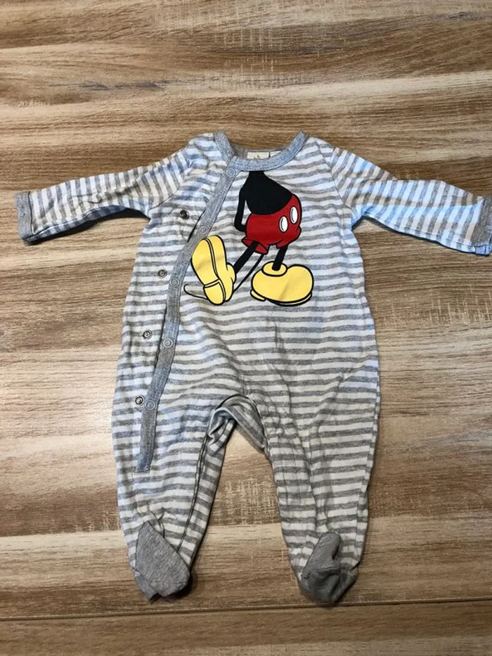 Lot de deux pyjamas Disney 1 mois - Disney - Prématuré  | Beebs