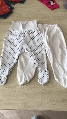 Lot pantalons pyjamas 6mois - Baby Club - Prématuré  | Beebs