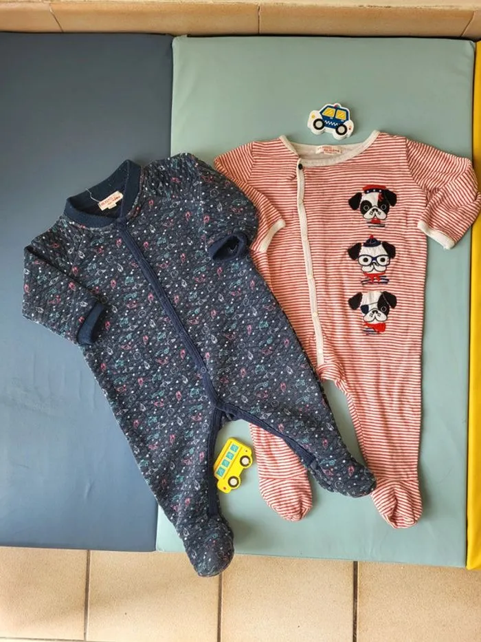 Lot pyjamas - Du Pareil au Même - 6 mois  | Beebs