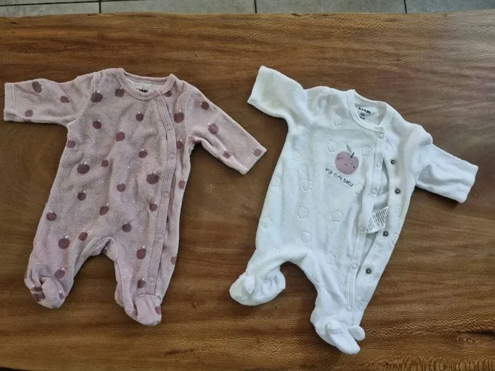 Lot pyjamas - Kiabi - Naissance - 0 mois  | Beebs